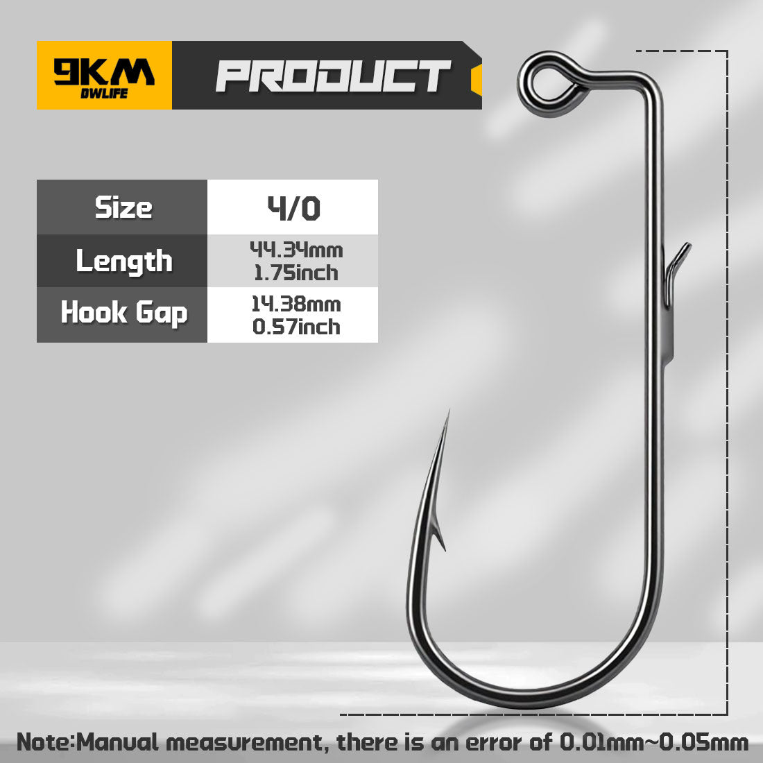 50-200pcs 90 Degree Jig Hooks