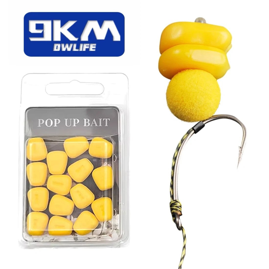 9KM Carp Fishing Accessories 15Pcs Artificial Buoyant Corn Carp Bait F – 9km-dwlife