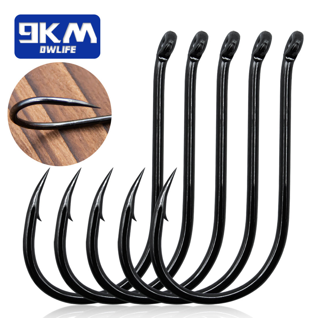 9KM Fishing Hooks 50~100Pcs Octopus Beak Hook Carp Fishing Jigging Hoo 9KM Fishing Hooks 50~100Pcs Octopus Beak Hook Carp Fishing Jigging Hoo