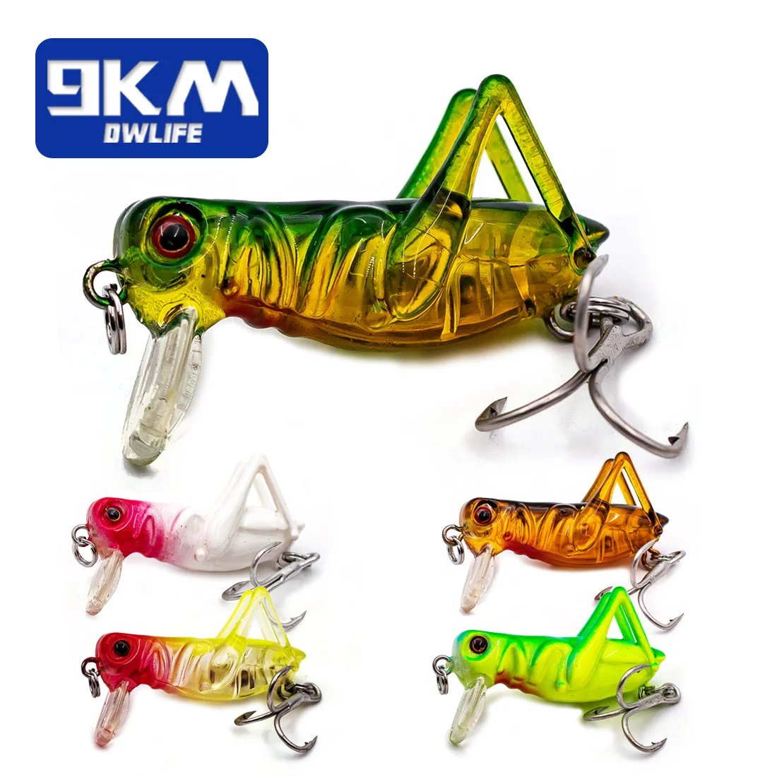 bass lures crankbaits 9KM Fishing Lures 3.1g Cricket Shape Lures Crankbait Bass Fishing Hard – 9km-dwlife