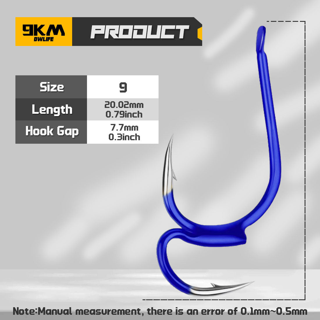 Carp Hooks Double Worm Hook