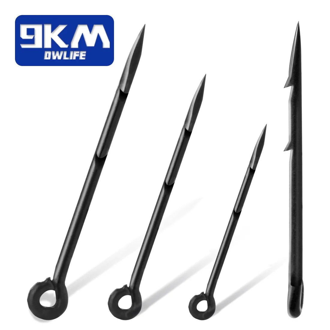 Barbed Fishing Hooks 50~200Pcs Straight Fishing Hook High Carbon Steel Barbed Fishing Hooks 50~200Pcs Straight Fishing Hook High Carbon Steel