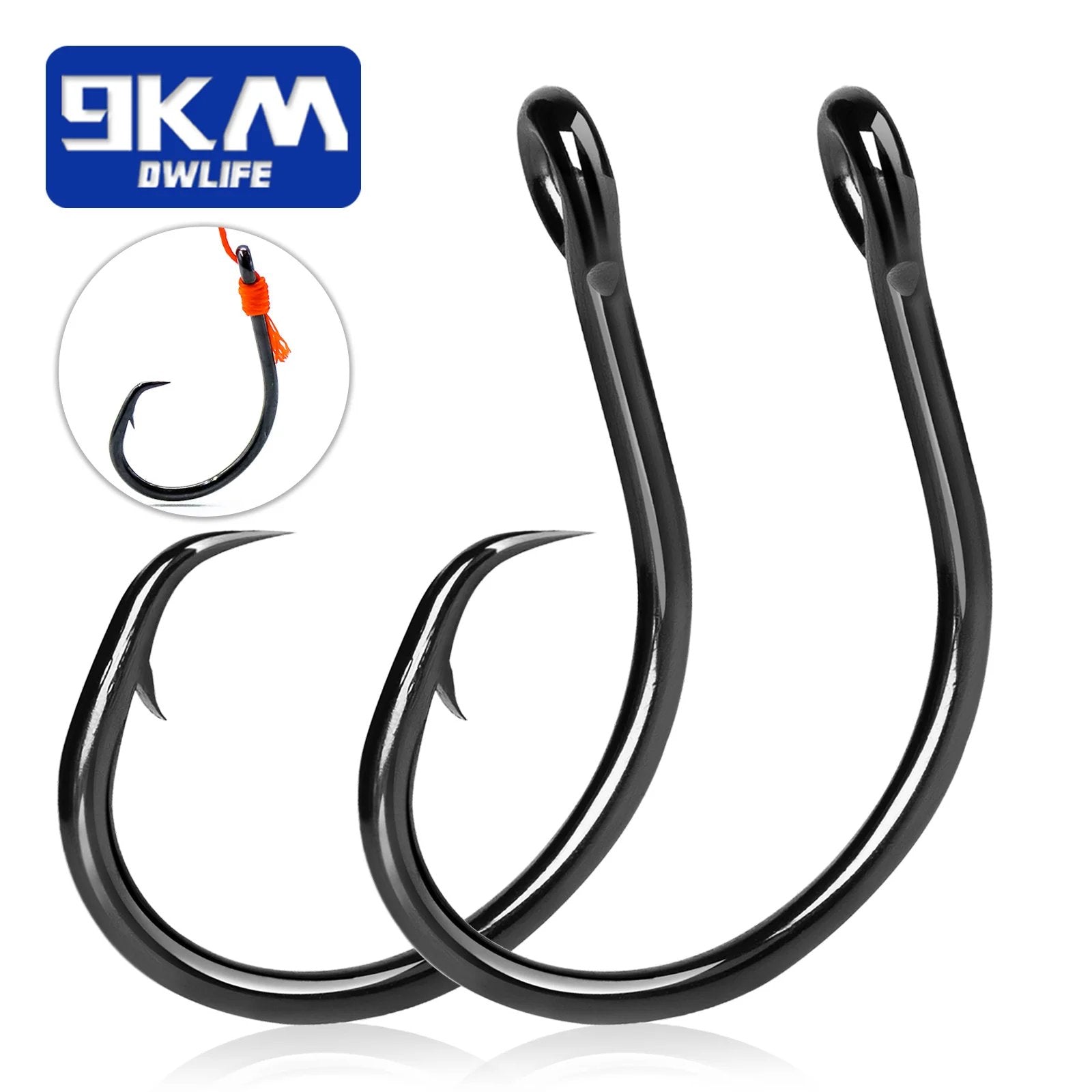 Fishing Circle Hooks Saltwater 25~50Pcs Catfish Hooks High Carbon Stee Fishing Circle Hooks Saltwater 25~50Pcs Catfish Hooks High Carbon Stee