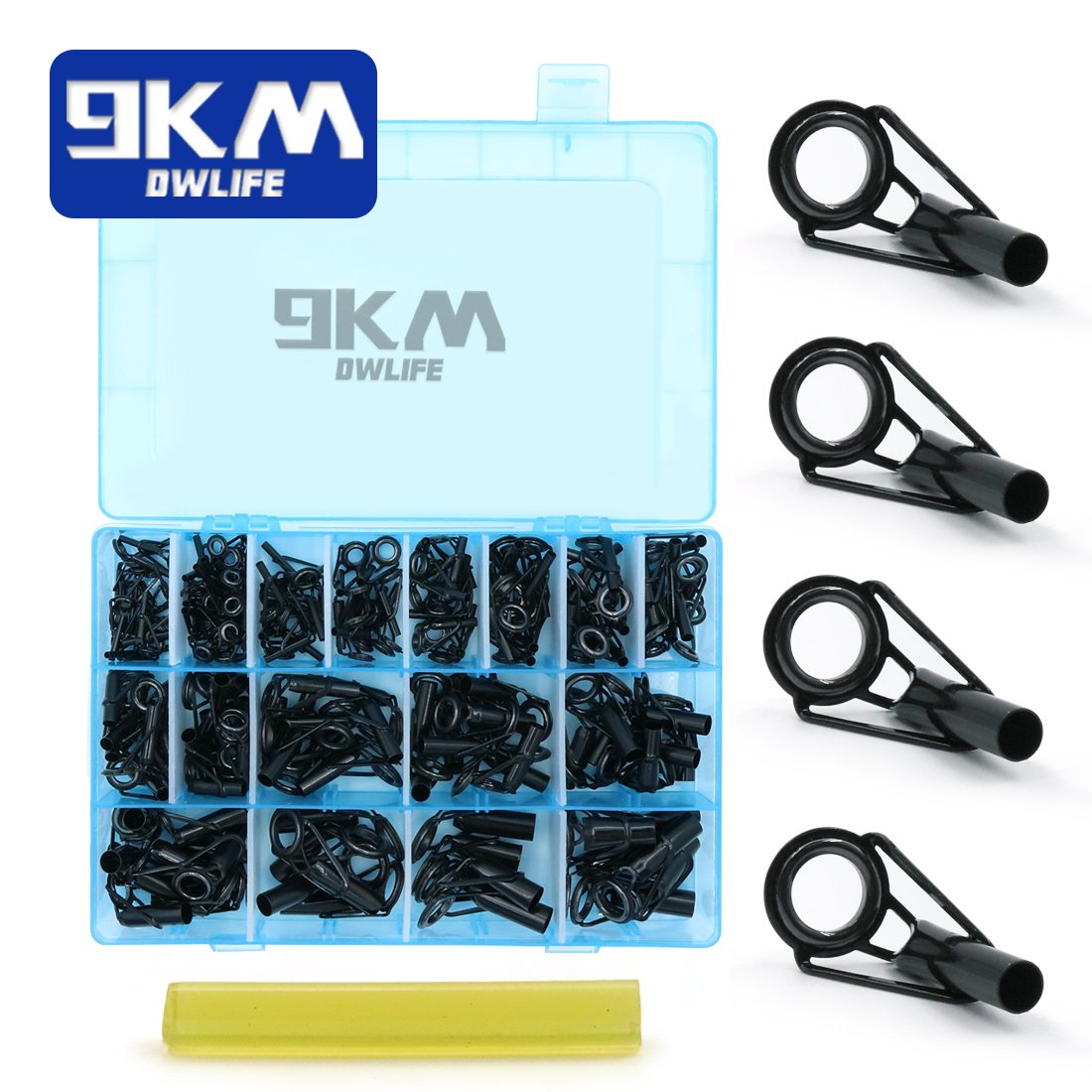 Fishing Rod Tip Repair Kit Pole Tips Replacement Kit Stainless Steel C 9km-dwlife Fishing Rod Tip Repair Kit Pole Tips Replacement Kit Stainless Steel C 9km-dwlife