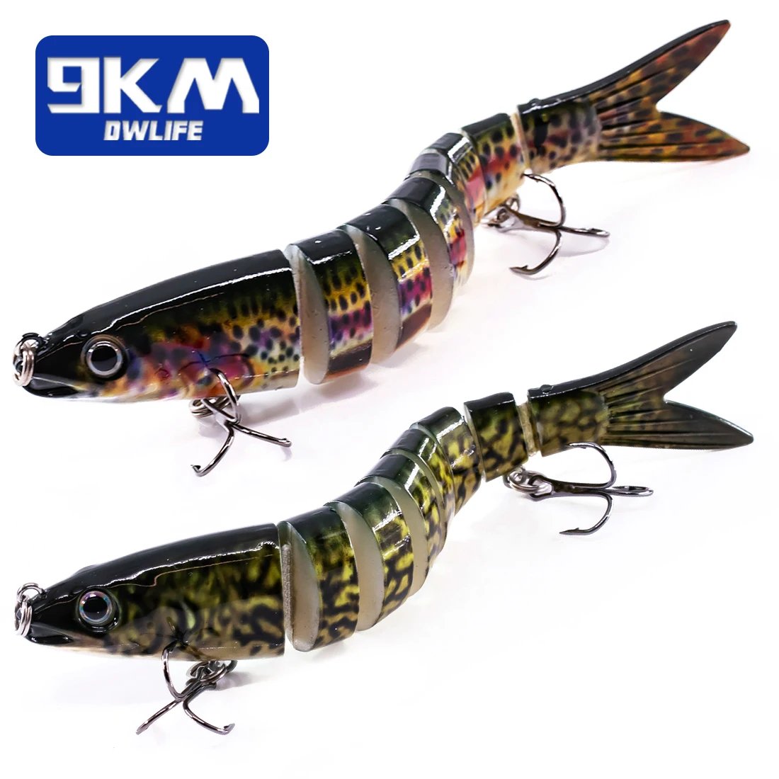 Fishing Lures for Bass Trout Topwater Fishing Lure Multi Jointed Lifel Fishing Lures for Bass Trout Topwater Fishing Lure Multi Jointed Lifel