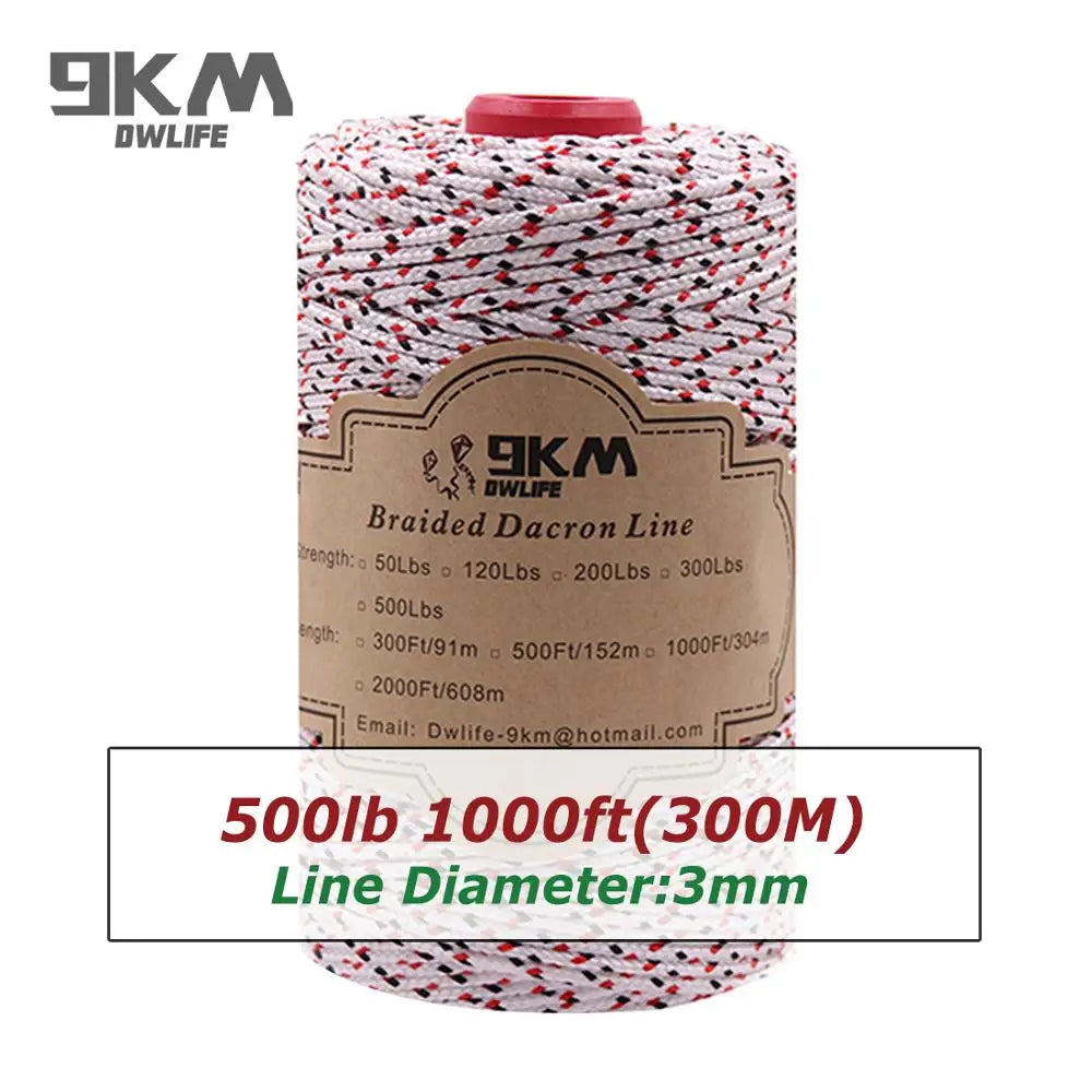 500-1000ft Braided Dacron Line