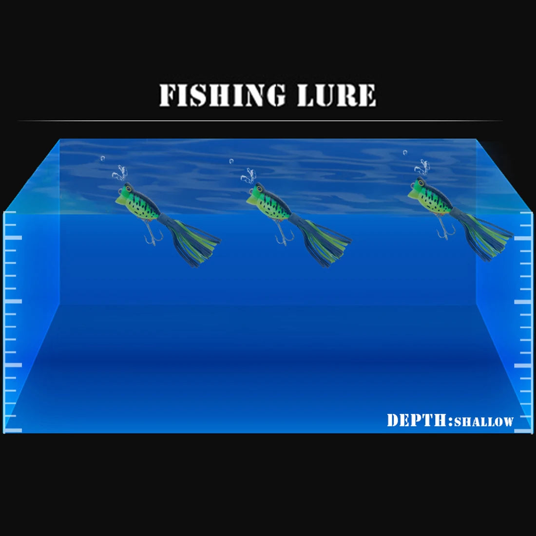 Popper Lure 5cm 12g Topwater Lures