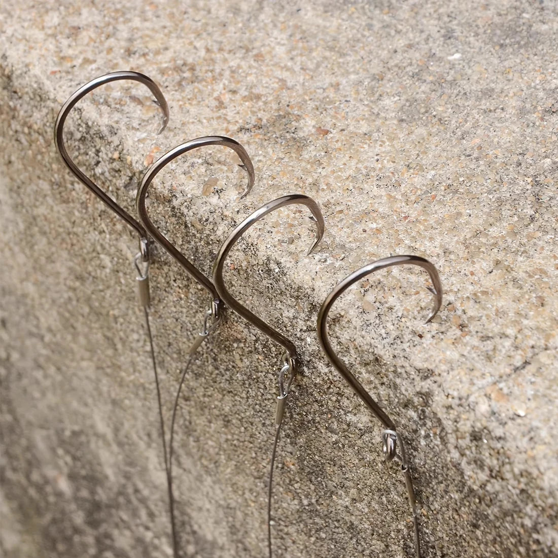 Fishing Rig Set Saltwater Rig - Circle Hook with Leader for Catfish