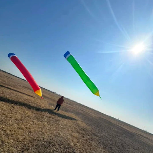 9KM 8m Pencil Kite Soft Inflatable Line Laundry Kite 30D Ripstop Nylon with Bag for Kite Festival (Accept wholesale)