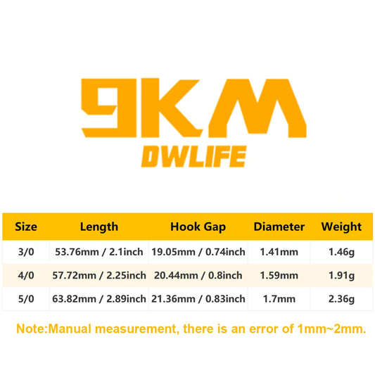 Ewg Hook Spin Fishing Hook