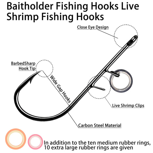 Live Shrimp Holder Hook