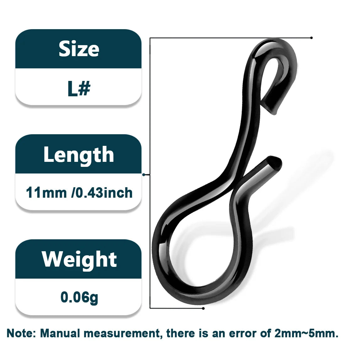 Fly Fishing Snap 50~200Pcs Fast Easy Fly Hook Snap Fishing Lure Connector Tippet Rings Fly Fishing Accessories for Flies Trout