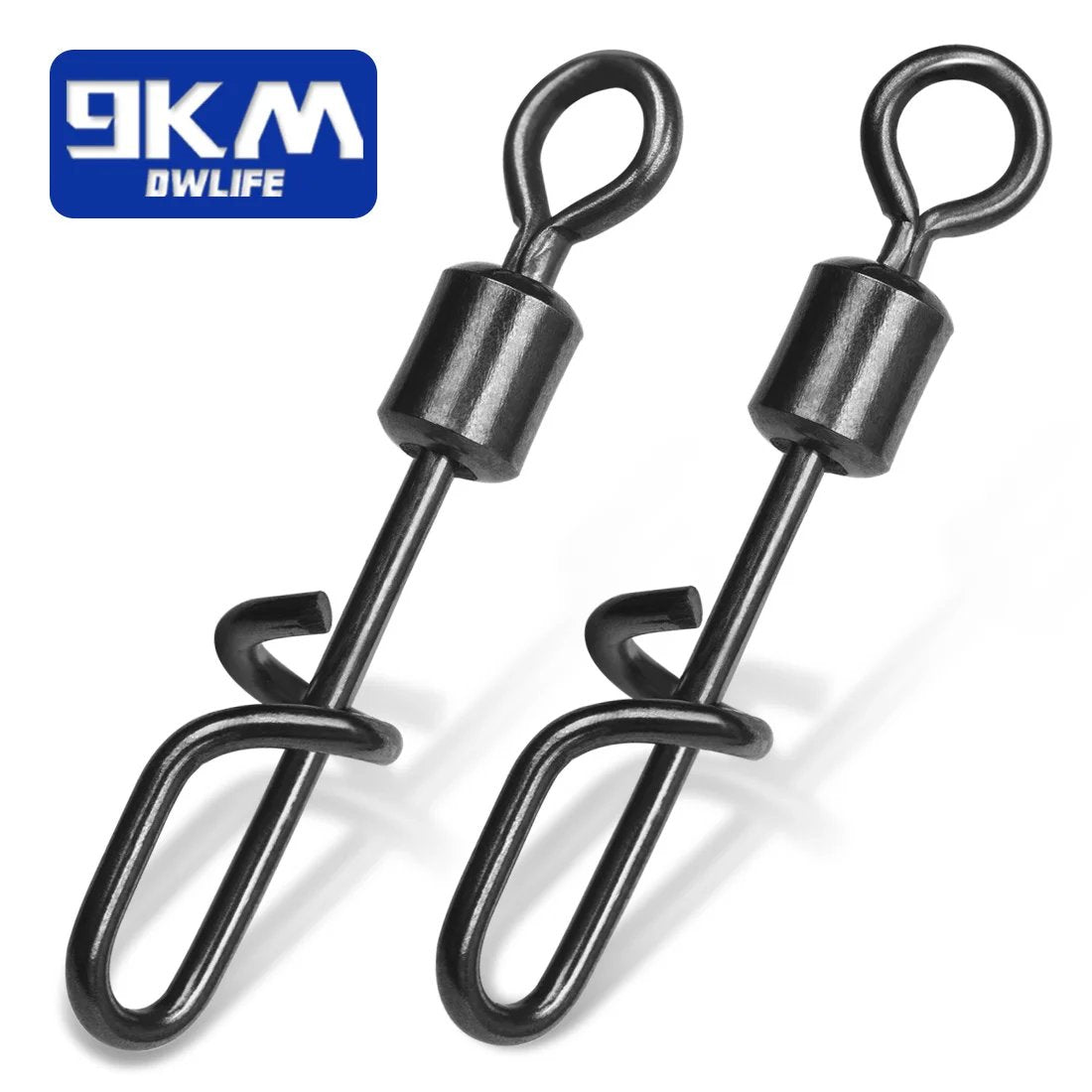 easy connect fishing hooks Snap Fishing Swivels 25~100Pcs Stainless Steel Coastlock Snap Saltwate