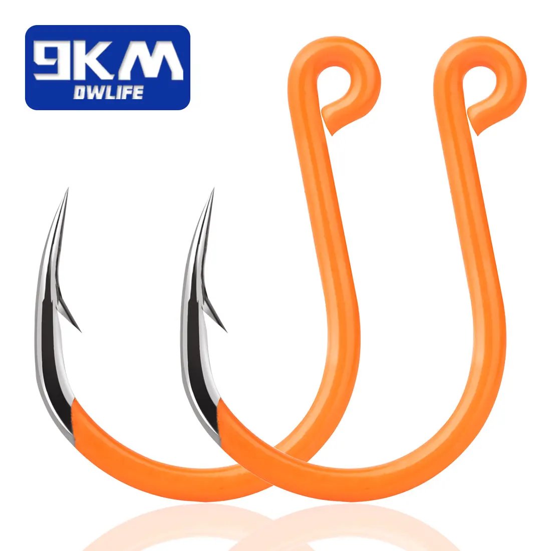 Fishing Inline Single Hooks 25~100Pcs Fishing Jigging Hook Lures Baits – 9km-dwlife Fishing Inline Single Hooks 25~100Pcs Fishing Jigging Hook Lures Baits – 9km-dwlife