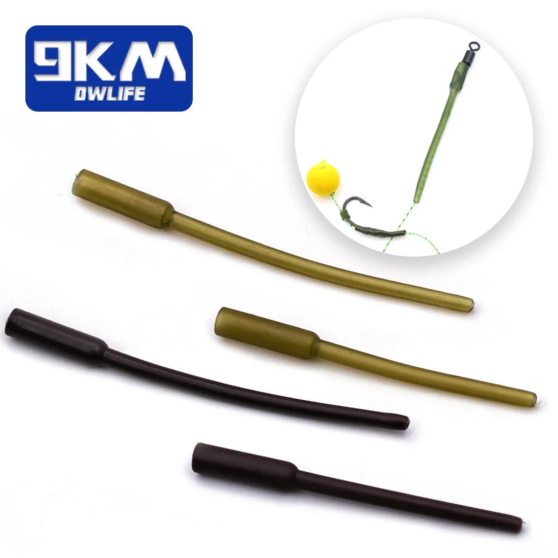 Carp Fishing Terminal Connect Tapered Anti Tangle Sleeves Replacement – 9km-dwlife