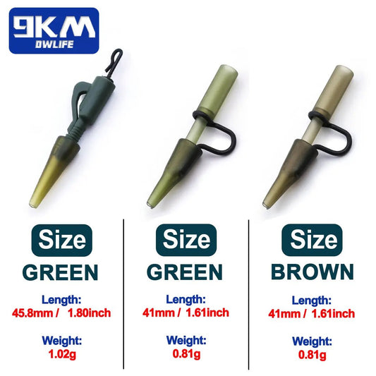 9KM Carp Fishing Rigs Terminal Tackle Quick Change Swivel