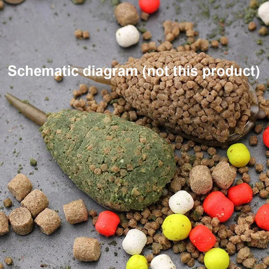 9KM Carp Fishing Accessories 1Pcs~5Pcs In Line Flat Feeder