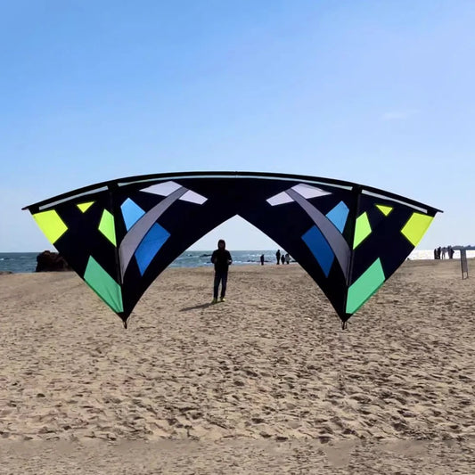 Freilein 2.38m Quad Line Stunt Kite Large Professional Acrobatic Kite