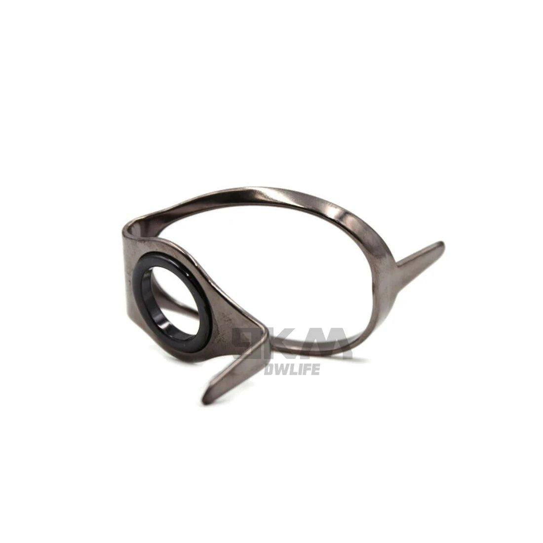 6Pcs Fishing Rod Guides Stainless Steel Boat Trolling Jigging Heavy Duty Saltwater Fishing Rod Tip Repair Building 26mm~69.5mm