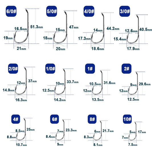 Baitholder Fishing Hooks Live Bait Hook Barbed Shank Down Eye Offset Circle Hook Carp Fishing Jig Worm Hook Tackle