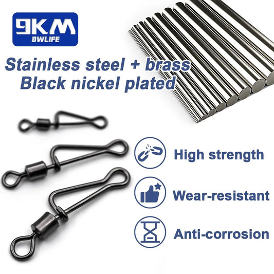 Snap with Rolling Swivels Fishing Lure Connector