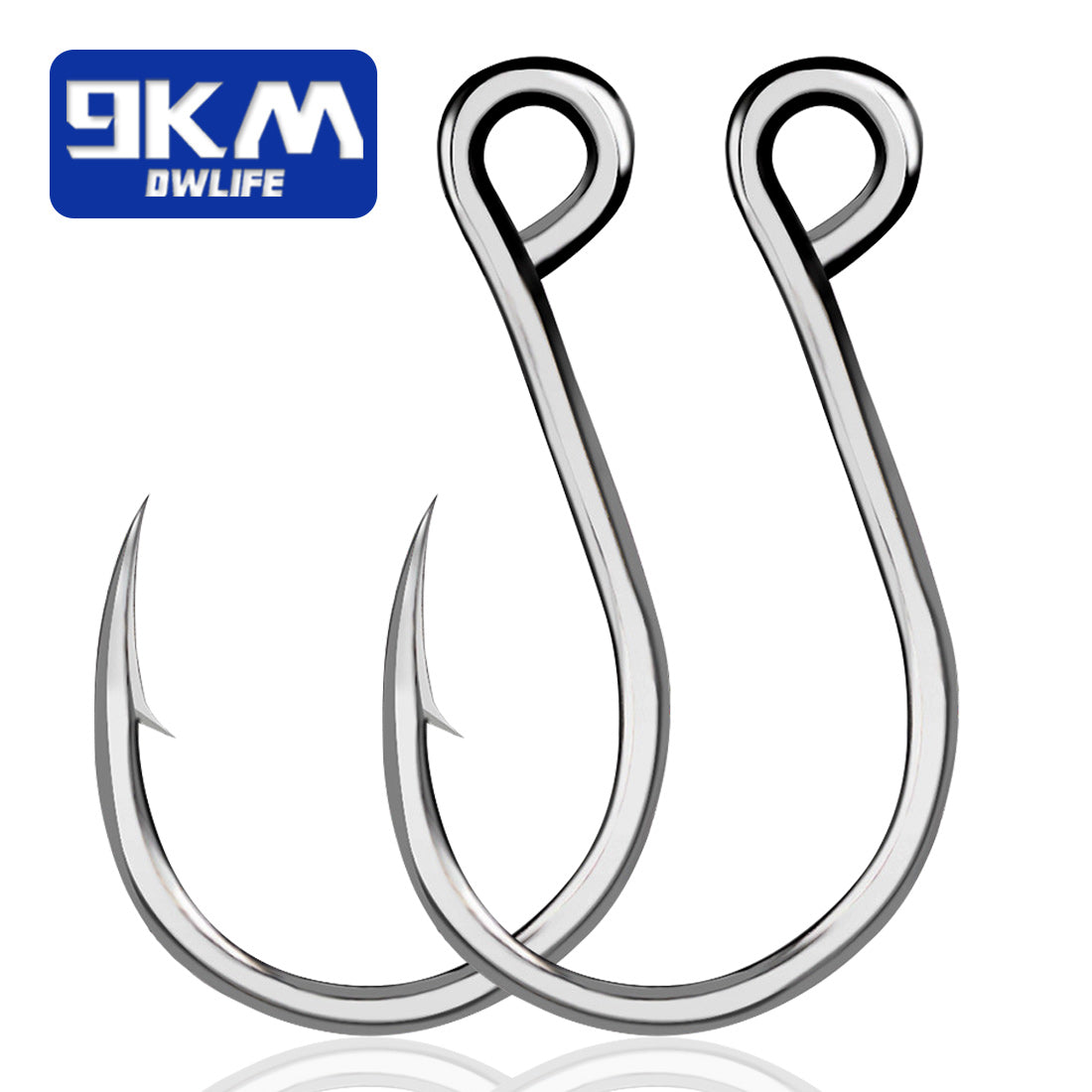 9KM Fishing Hooks 25Pcs Fishing Jigging Hook Carp Eye Worm Barbed Inli – 9km-dwlife