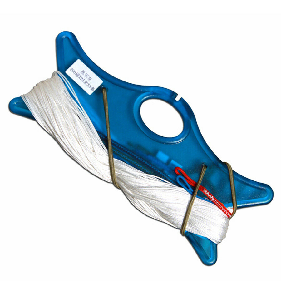 0.6sqm Power Traction Kites 2 x 20m x 220lb Flying Lines + Kite Wrist Strap + Bag