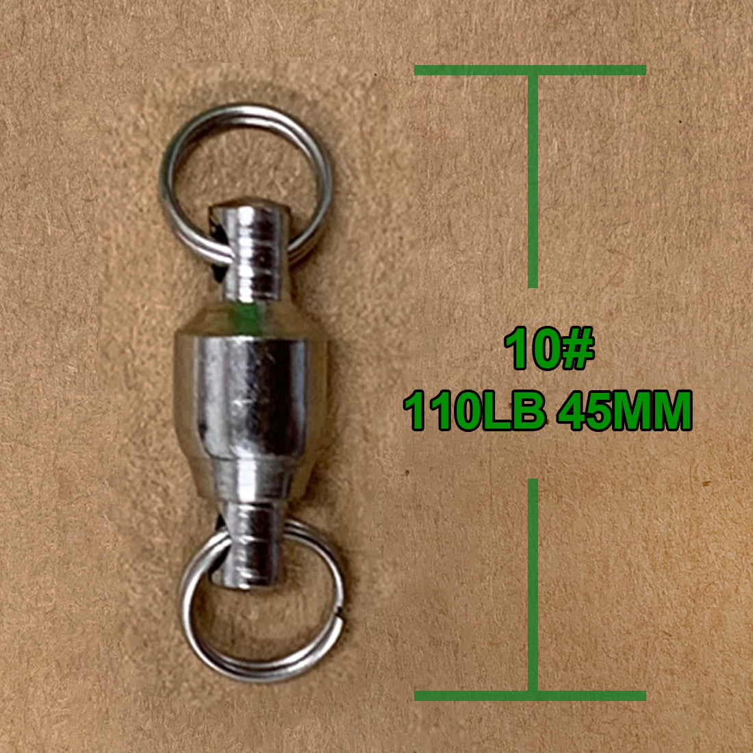 Ball Bearing Swivels Split Rings Sea Fishing Lot