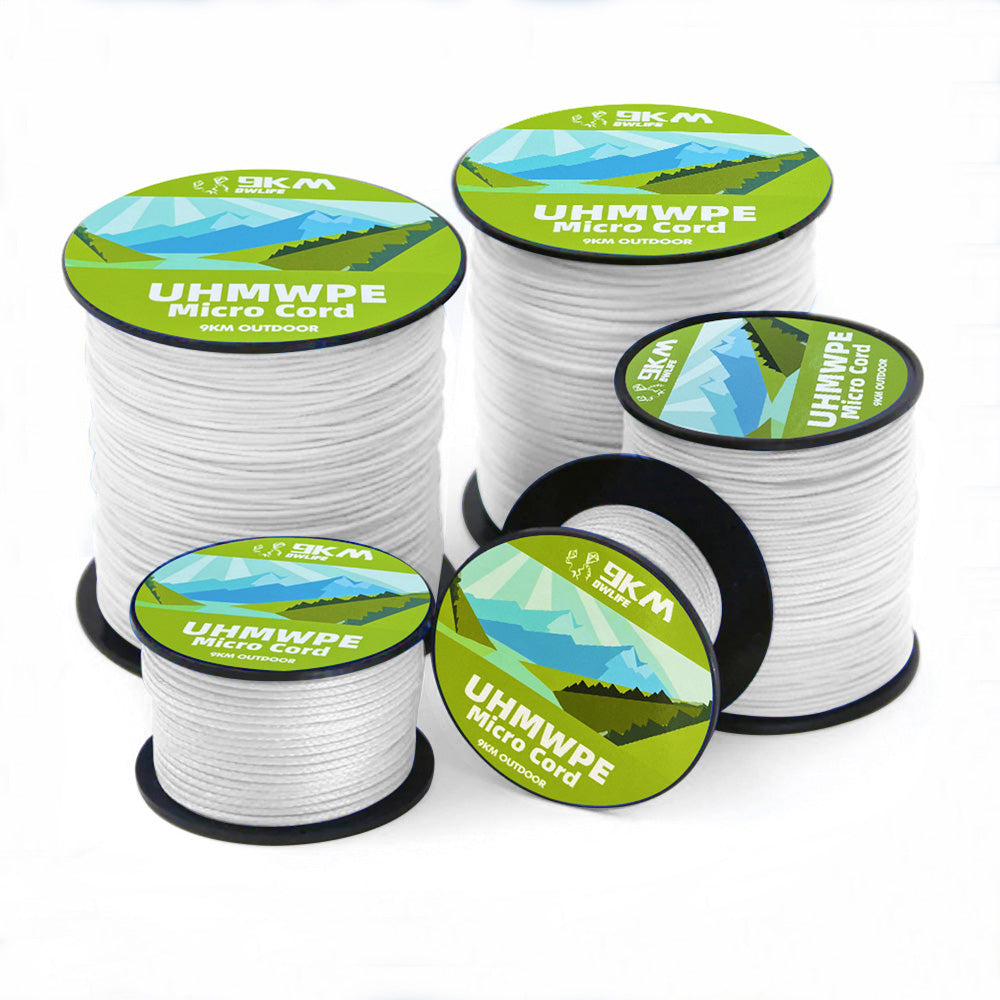 White Braided UHMWPE Cord