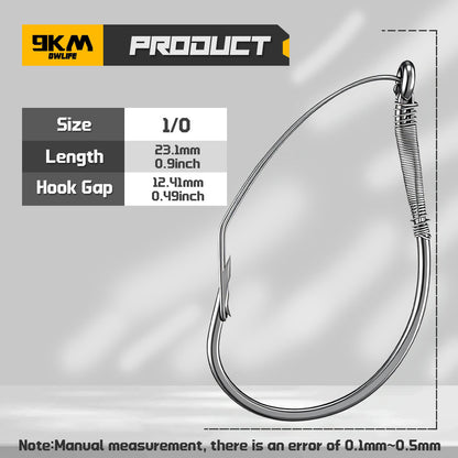 Weedless Wacky Rig Hooks