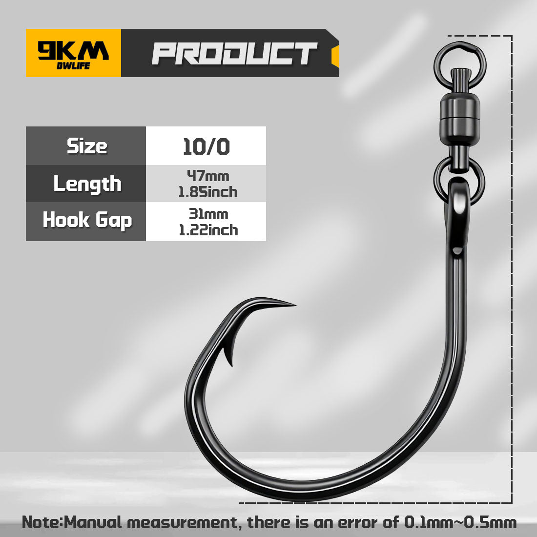 Circle Hooks with Swivels