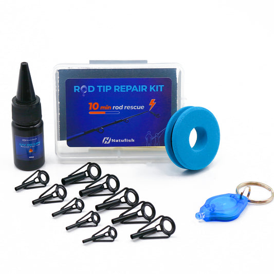 10pcs Fishing Rod Tips Repair Kit