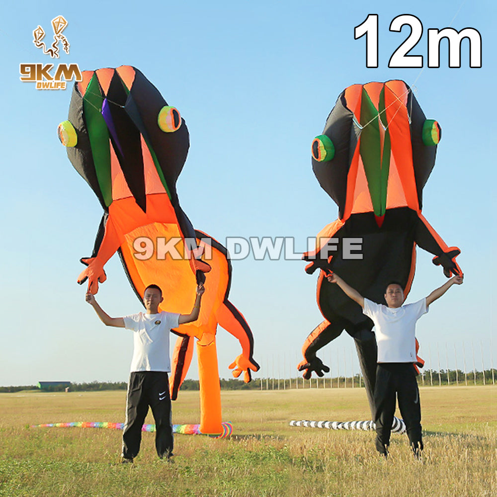 Big Rabbit Kite 12m Giant Gecko Kite Single Line Soft Inflatable Kite 30D Ripstop Nylo ...