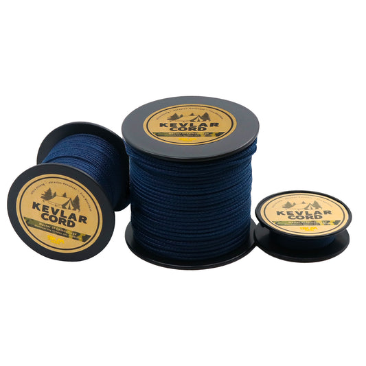 150lb-1500lb Blue Braided Kevlar Line
