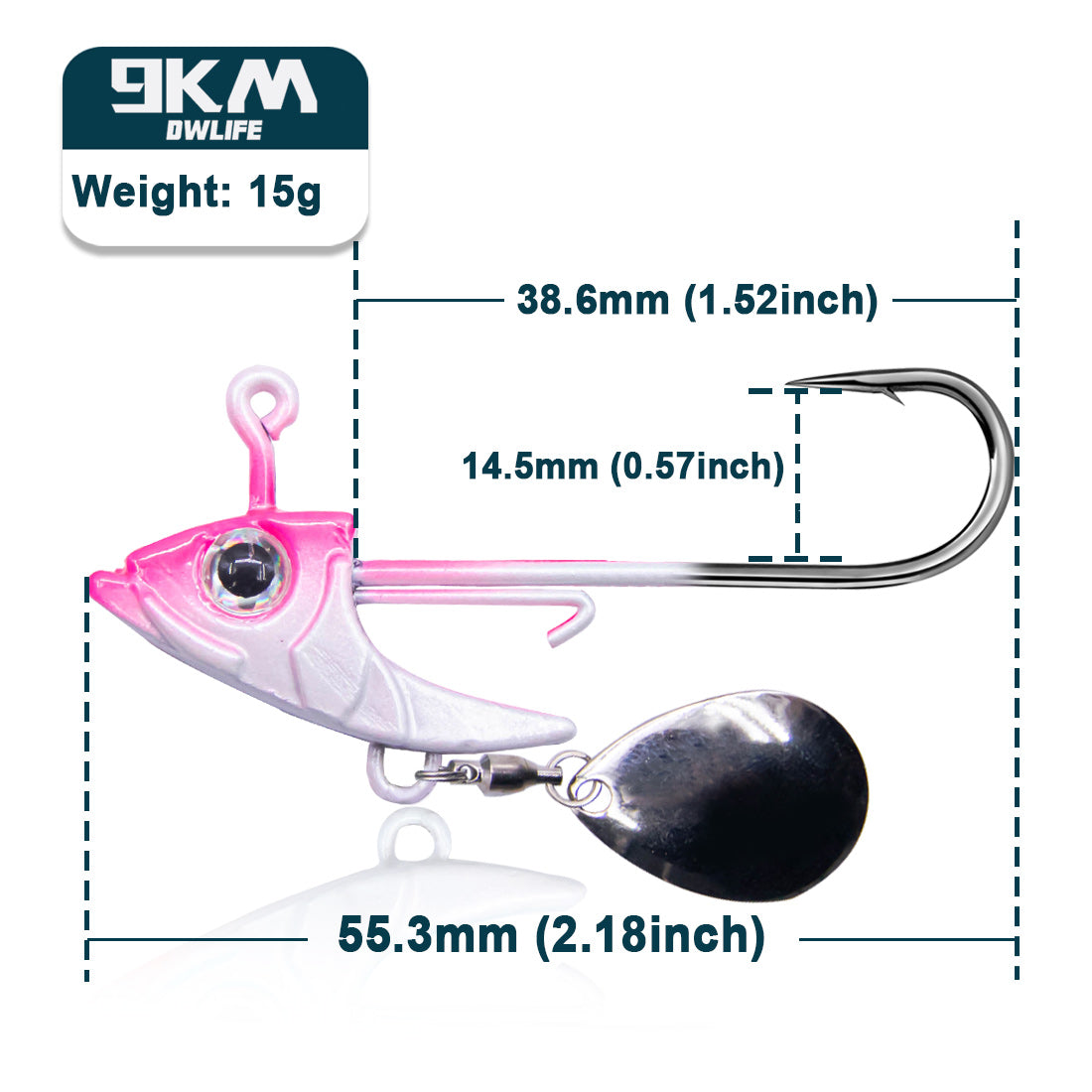 Fishing Swimbait Jig Head Hook Triangle Jig Head