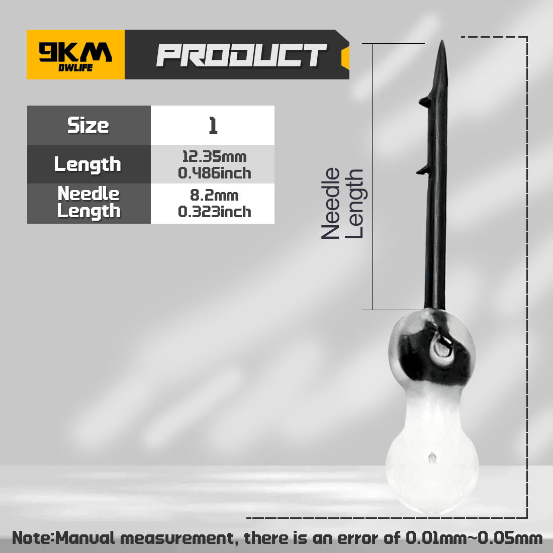 Barbed Silicone Bait Keeper 15-30pcs High Carbon Steel