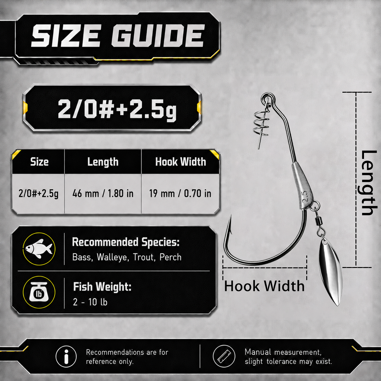 9KM Weighted Swimbait Hook with Underspin 12pcs Heavy Duty Weedless Worm Hook with Twist Lock Bass Fishing Hook
