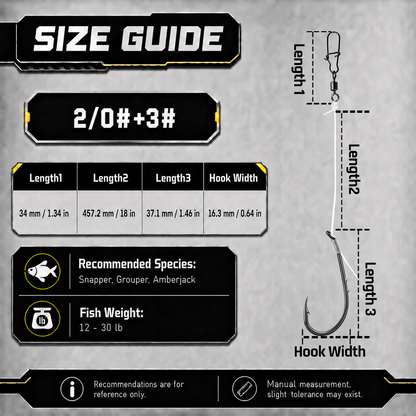 9KM Baitholder Fishing Hook Rig 10pcs Pre-Rigged Catfish Rig with Leader Line Double Barbed Long Shank Offset Hook Rig