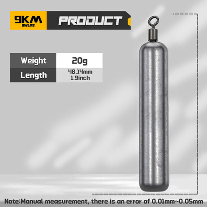 5-20pcs Fishing Weights Sinkers