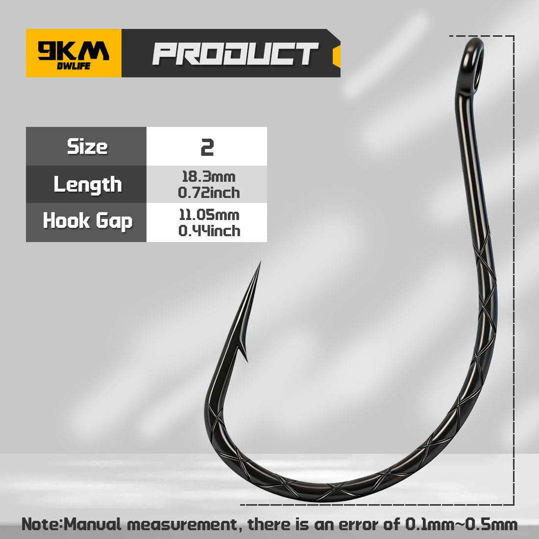 Drop Shot Hook 50-200pcs Fishing Hook for Drop Shot/ Wacky Rig Lure