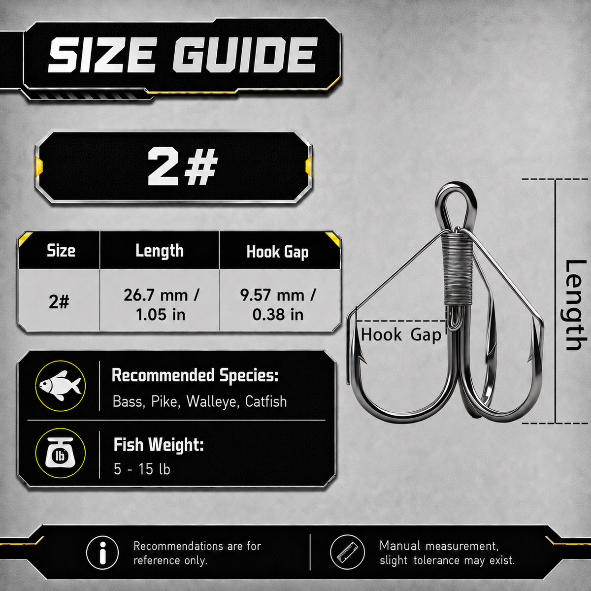 9KM Weedless Treble Hook 8pcs-24pcs Replacement Hooks for Baits Triple Hook with Weedless Wire Guard