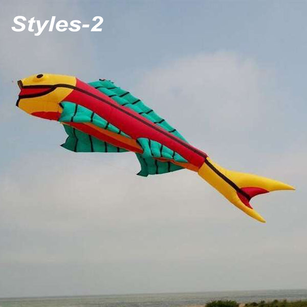 9KM 14m Mega Fish Kite Line Laundry Pendant Soft Inflatable Show