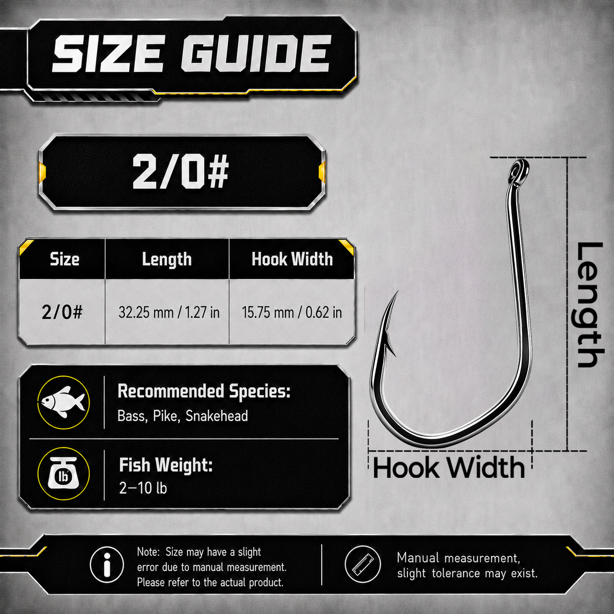 9KM Big Game Fishing Hook 20pcs Heavy Duty V-Bend Hook Strong Large Hook Saltwater Fishing