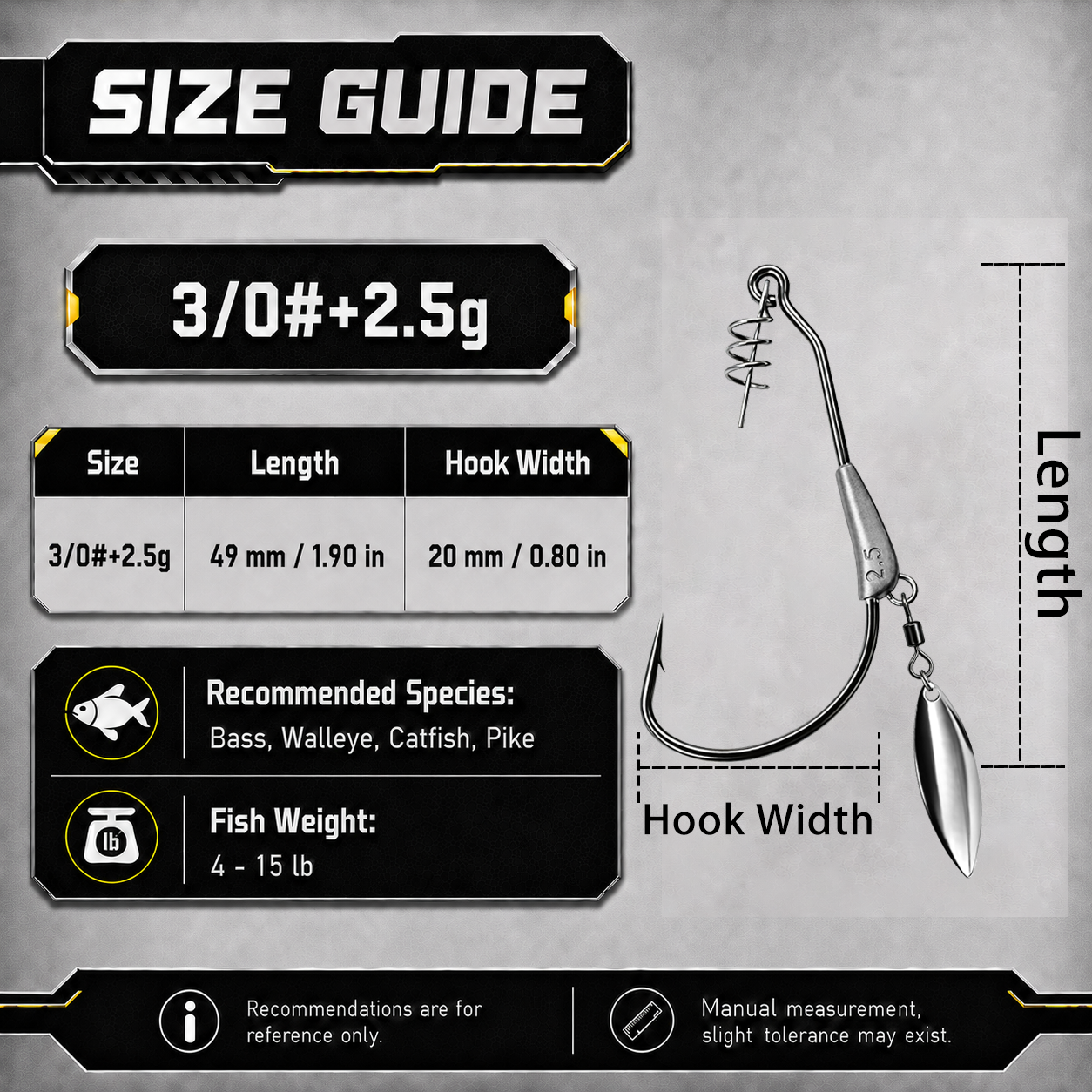 9KM Weighted Swimbait Hook with Underspin 12pcs Heavy Duty Weedless Worm Hook with Twist Lock Bass Fishing Hook
