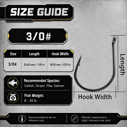 Drop Shot Hook 50pcs Round Bend Fishing Hook for Soft Plastic Worm Bass Wallye Fishing Drop Shot Rig