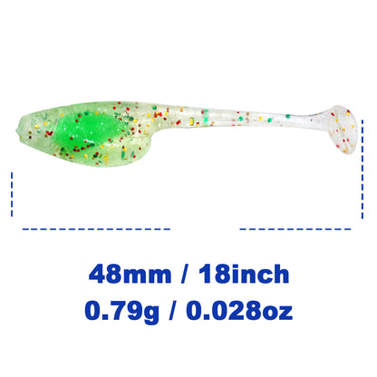Swimbaits Lure 4.8cm Soft Plastic Lure Tail