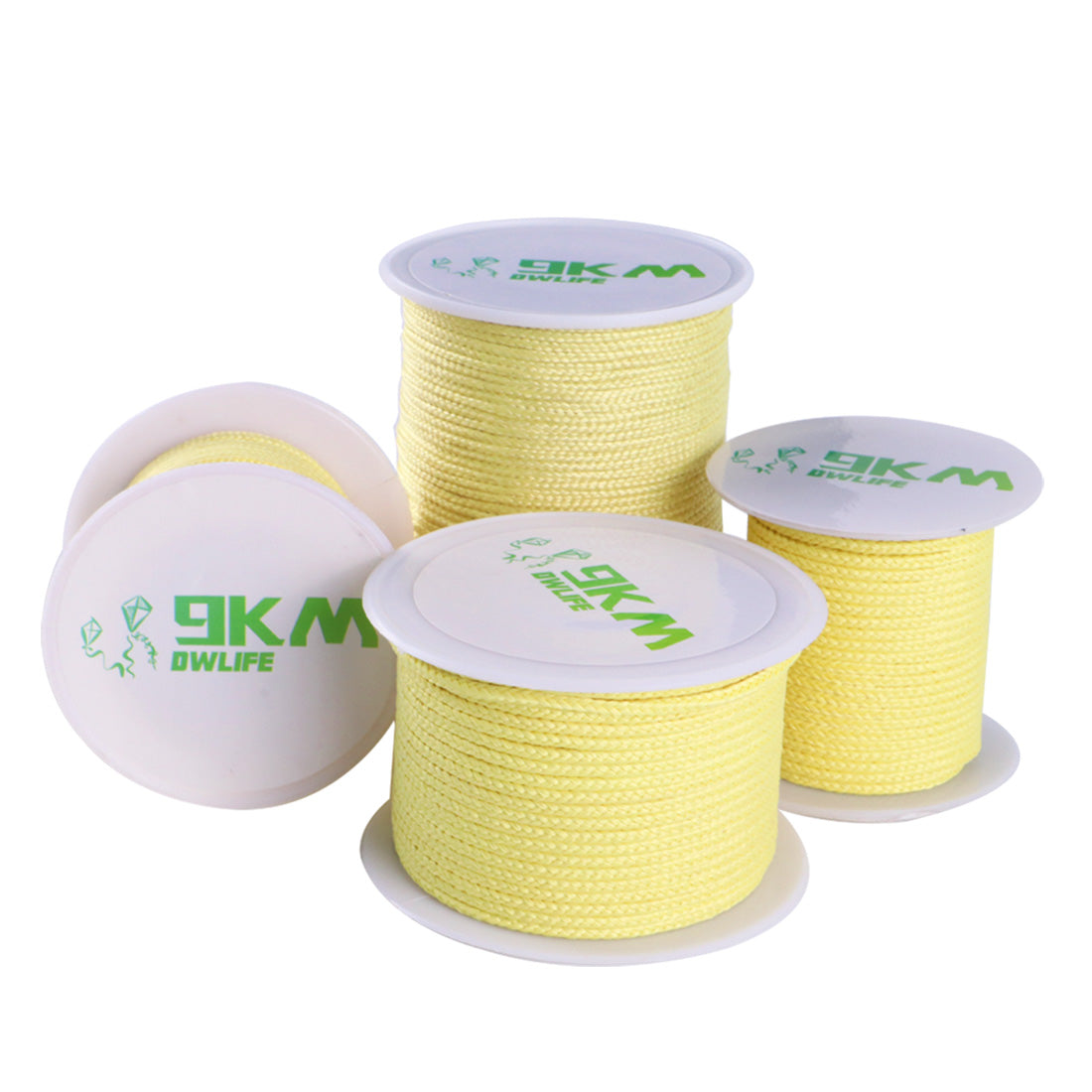 9KM DWLIFE Braided Kevlar String 100lb~1500lb Fishing Assist Line High  Strength Tensile Heat Resistant for Paracord Cord Ultralight Tactical  Survival
