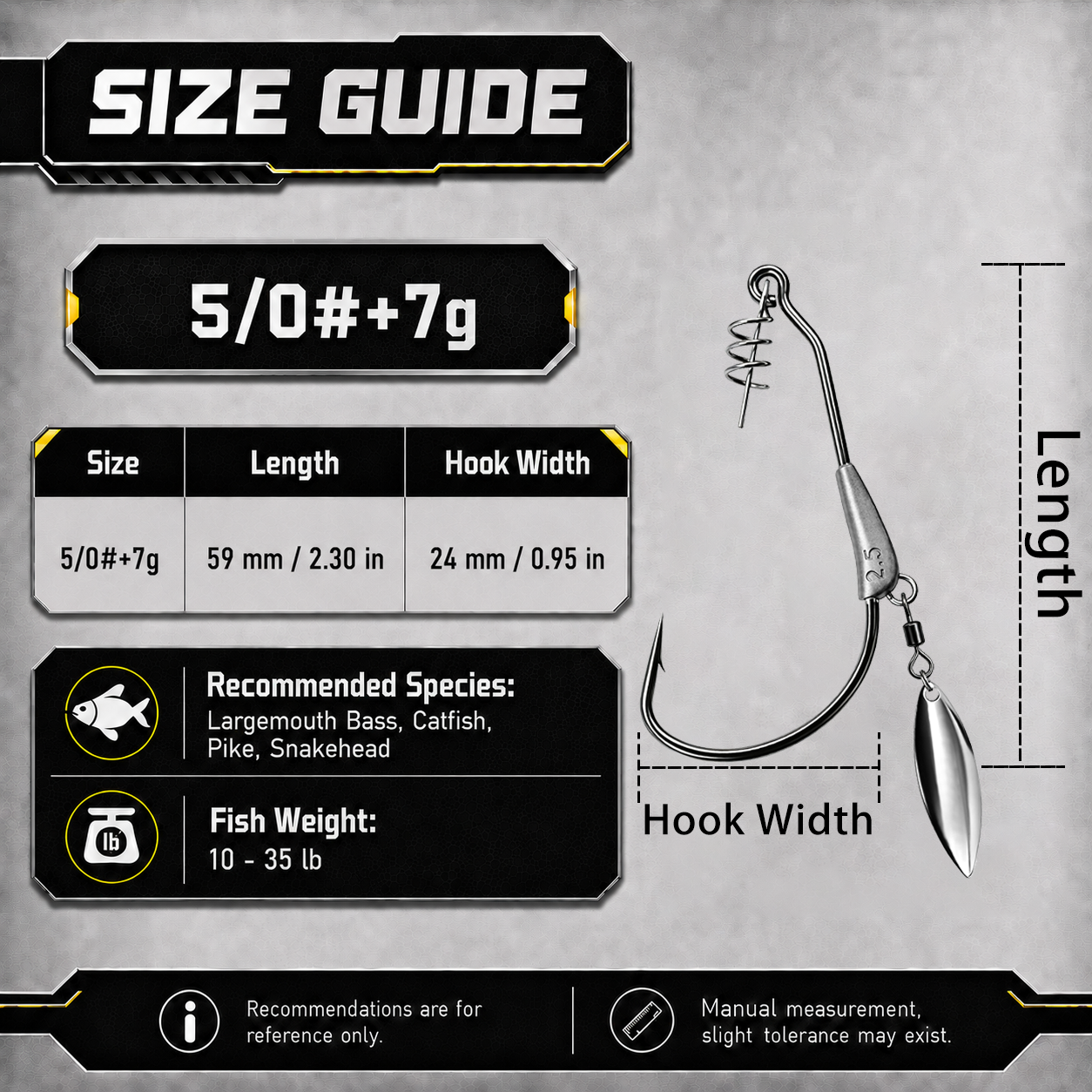 9KM Weighted Swimbait Hook with Underspin 12pcs Heavy Duty Weedless Worm Hook with Twist Lock Bass Fishing Hook