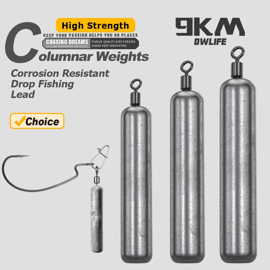 5-20pcs Fishing Weights Sinkers