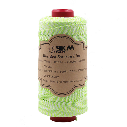 50lb - 120lb Braided Dacron Line